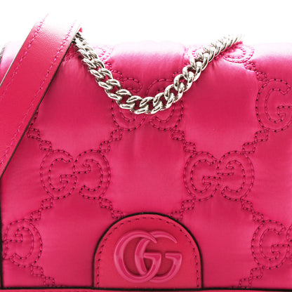 Gucci Nylon Calfskin Enamel GG Matelasse Mini Chain Bag Lovely 8 of 11