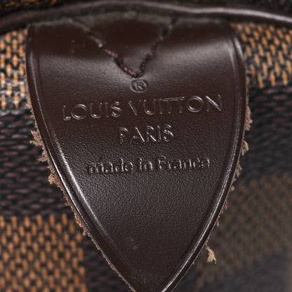 Louis Vuitton Damier Ebene Speedy 30 6 of 9