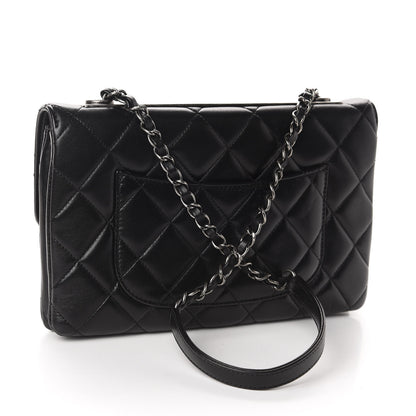 Chanel Lambskin Quilted Medium Trendy CC Flap Black 3 of 11