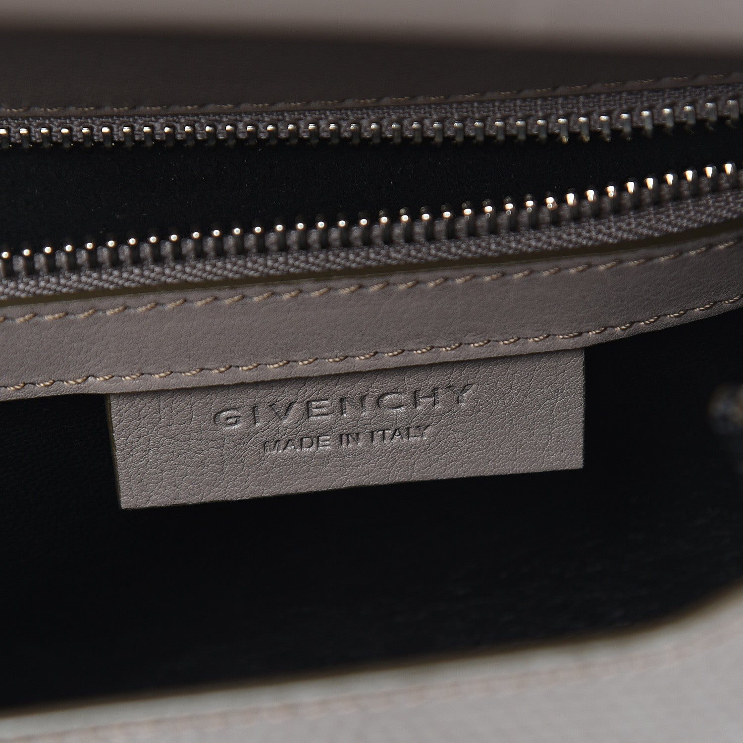 Givenchy Calfskin Lizard Embossed Mini Pandora Box Crossbody Bag Mastic 6 of 16