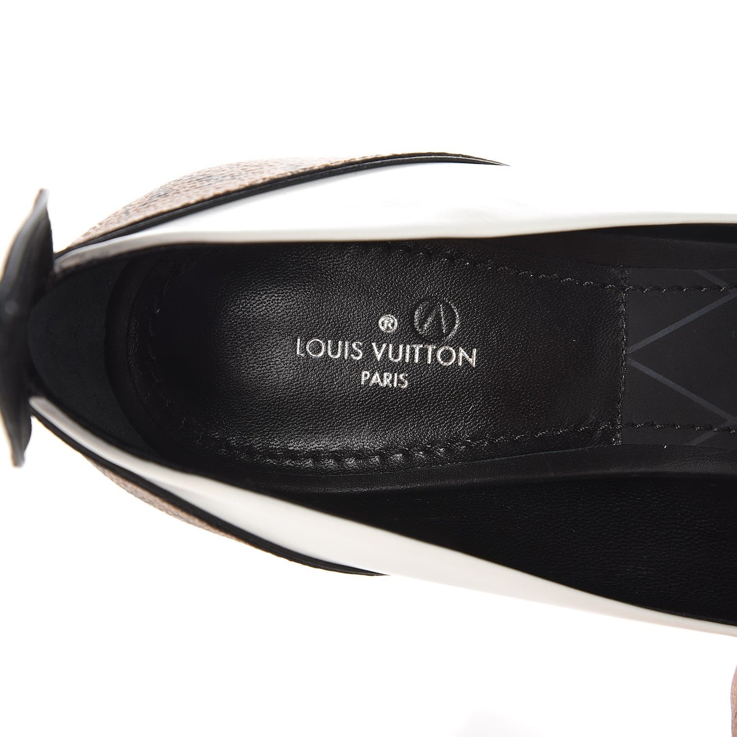 Calfskin Reverse Monogram Rodeo Queen Pumps 41 White