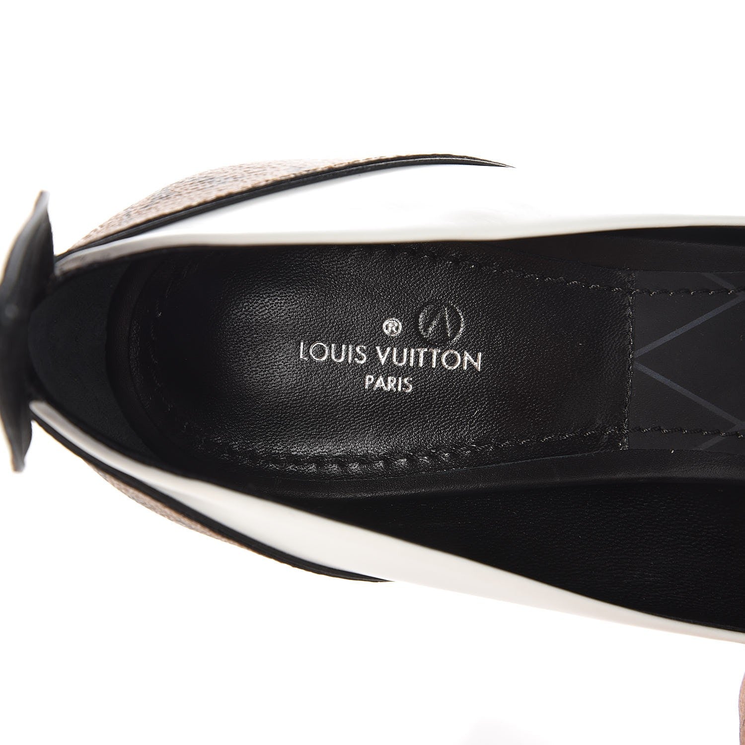 Louis Vuitton Calfskin Reverse Monogram Rodeo Queen Pumps 41 White 6 of 14