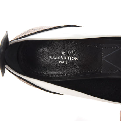 Louis Vuitton Calfskin Reverse Monogram Rodeo Queen Pumps 41 White 6 of 14