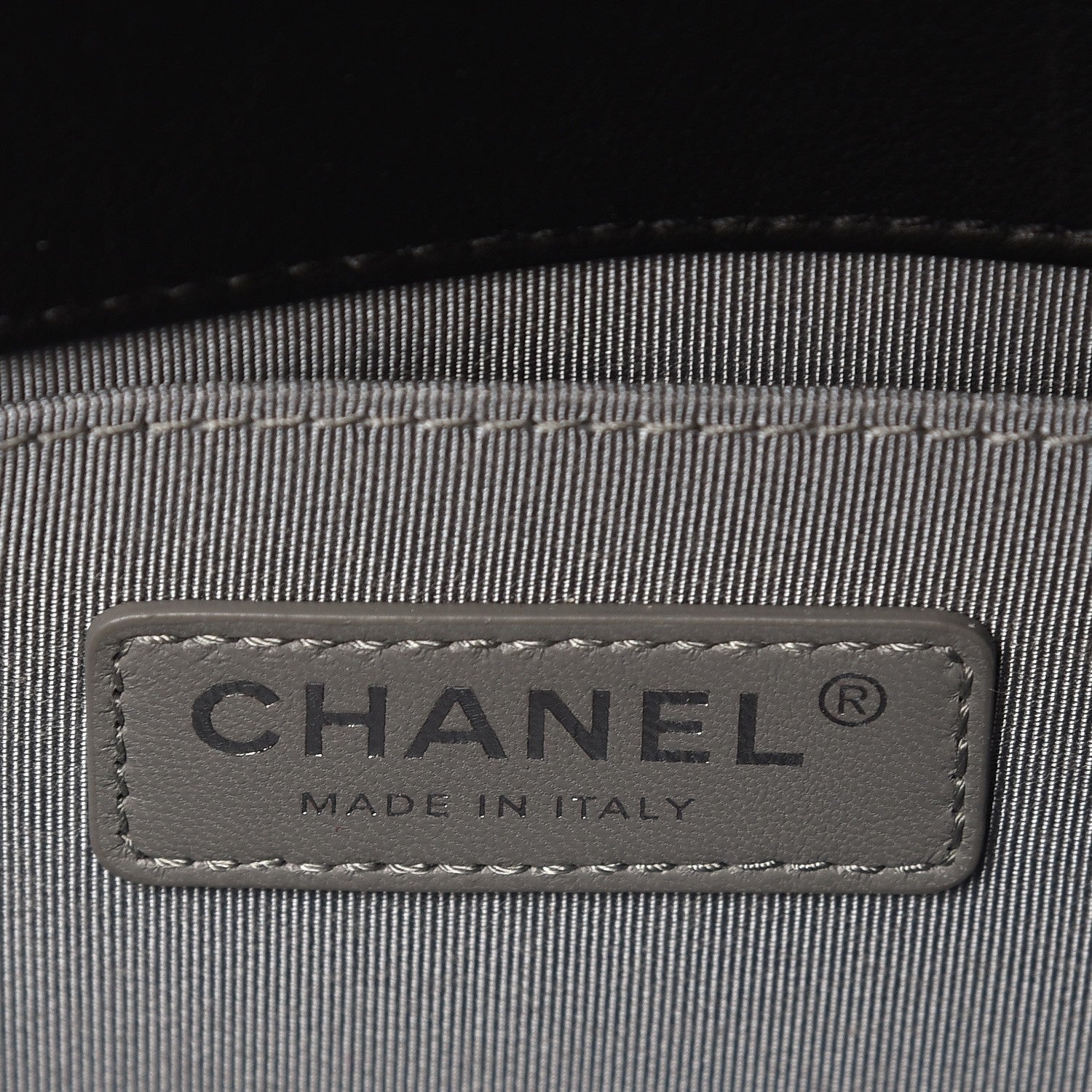 Chanel Calfskin Chevron Quilted Small Boy Flap Black 7 of 11