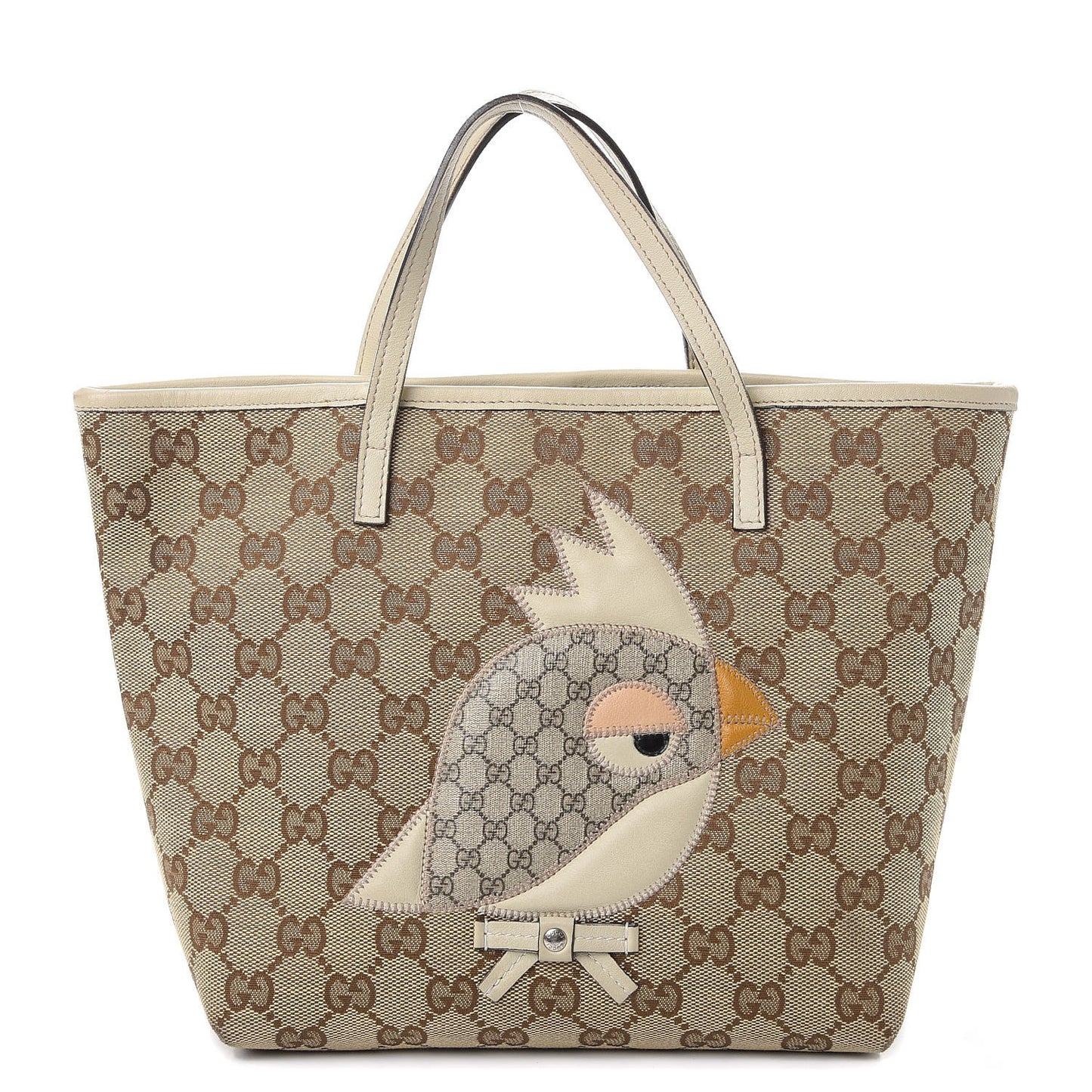 GG Monogram Mini Zoo Bird Tote