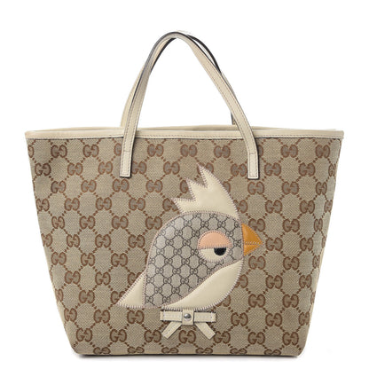 Gucci GG Monogram Mini Zoo Bird Tote 1 of 14