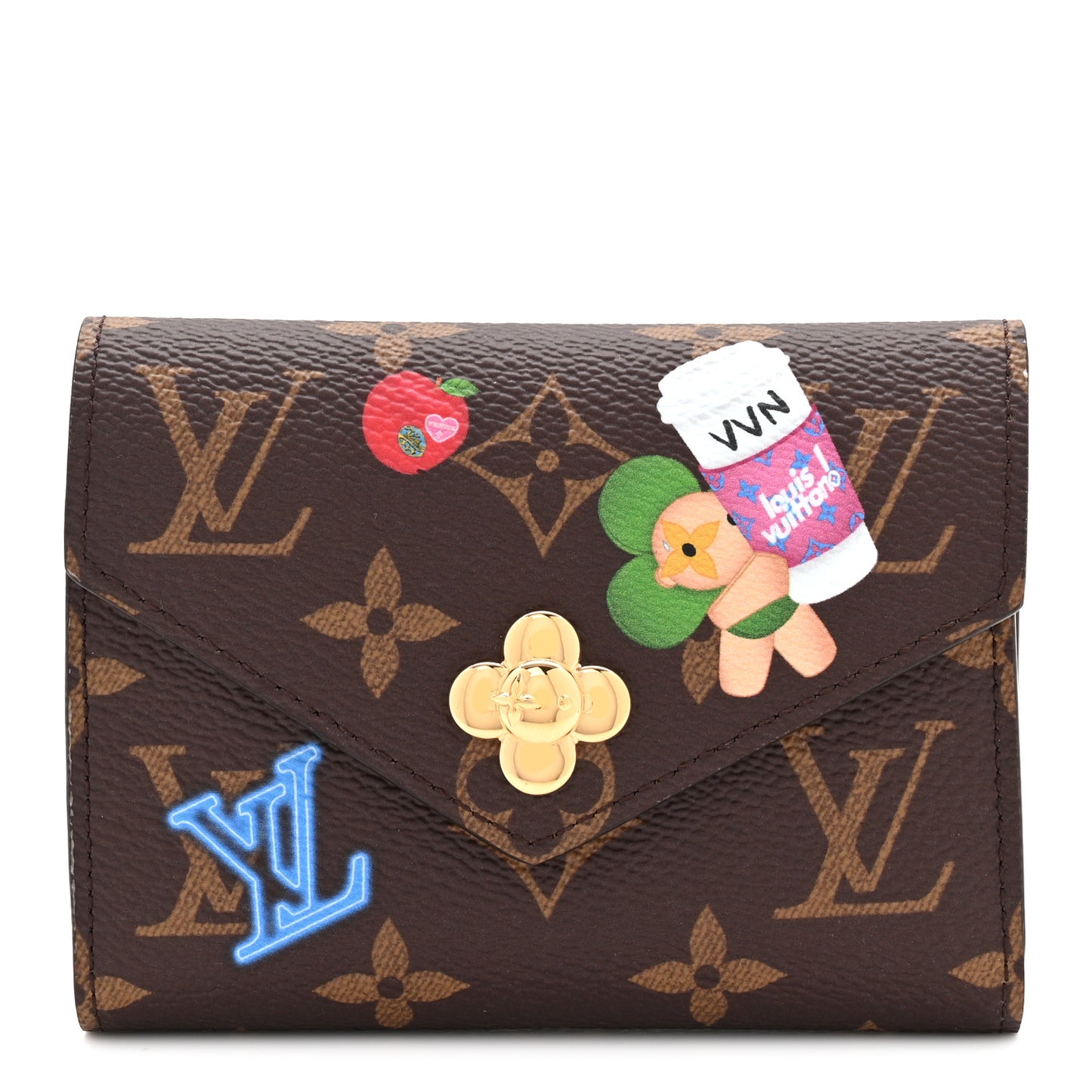 Monogram 57th Street NYC Victorine Wallet Yellow Cab