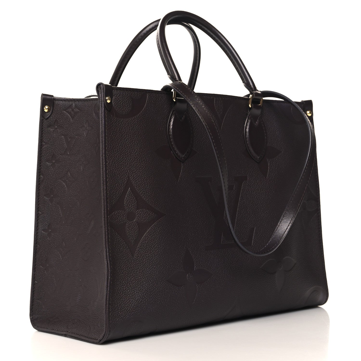Louis Vuitton Empreinte Monogram Giant OnTheGo MM Chocolate 3 of 11