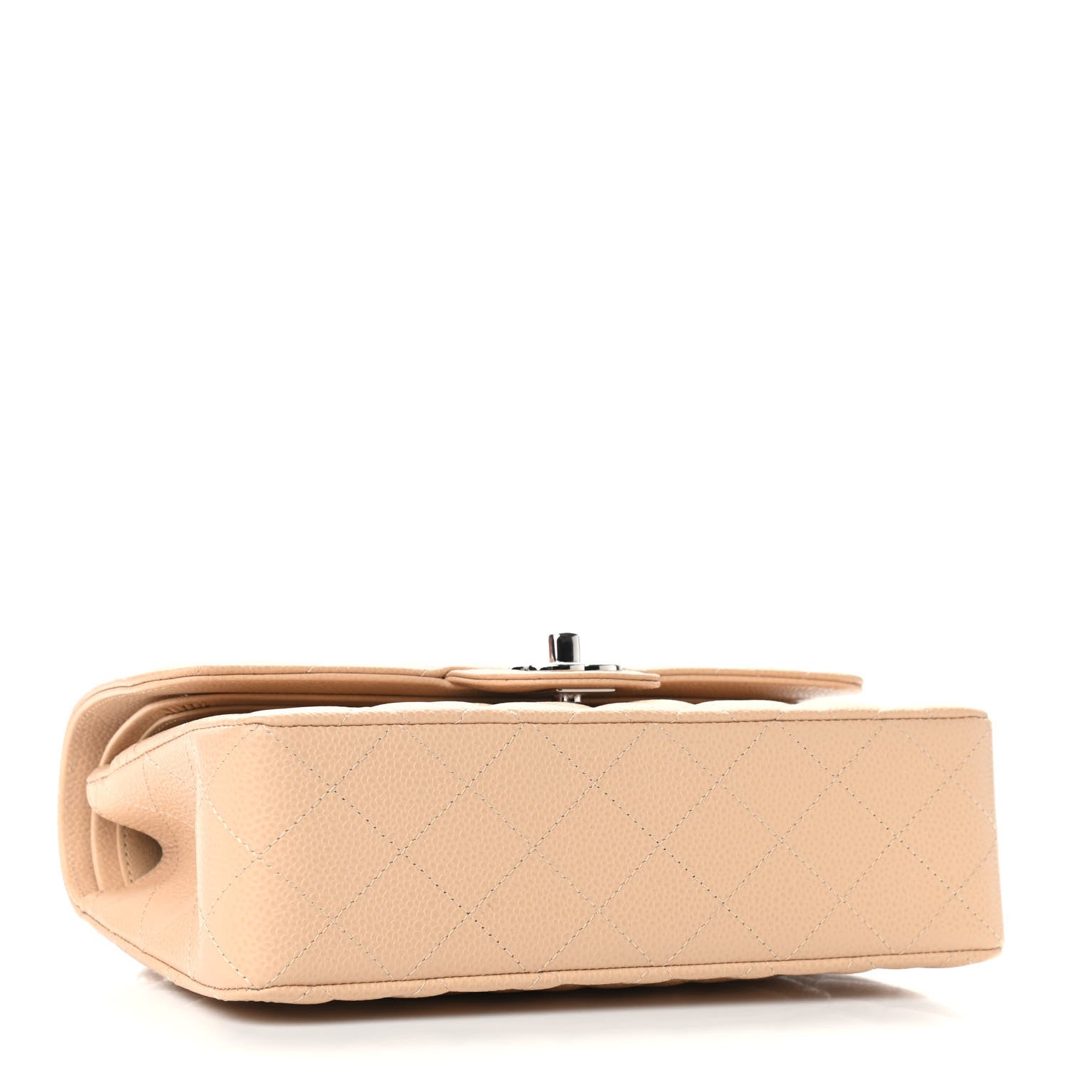 Chanel Caviar Quilted Small Double Flap Beige 4 of 9