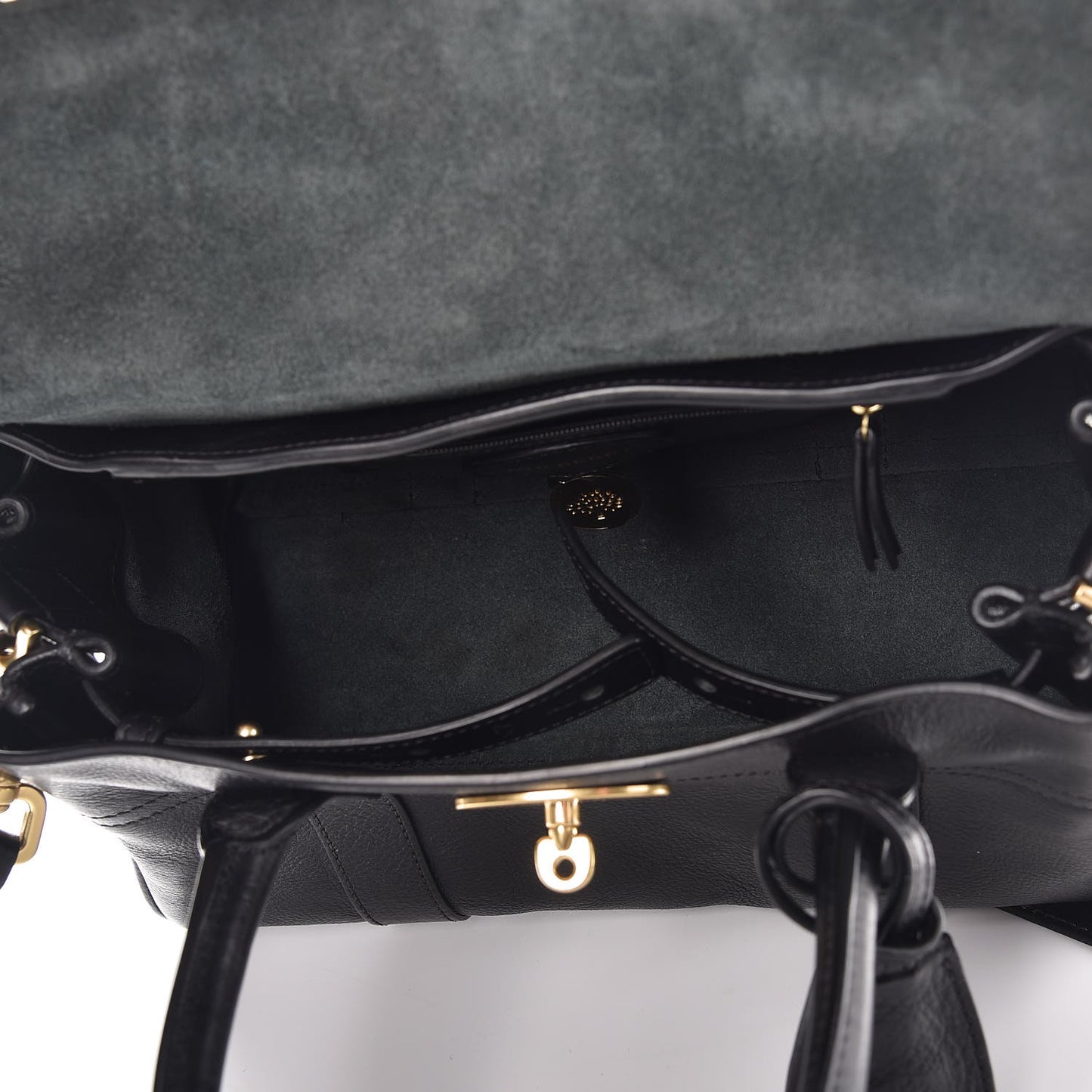 Natural Leather Small Bayswater Black