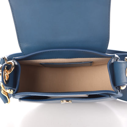 Chloe Calfskin Small Tess Bag Vinyl Blue 6 of 7