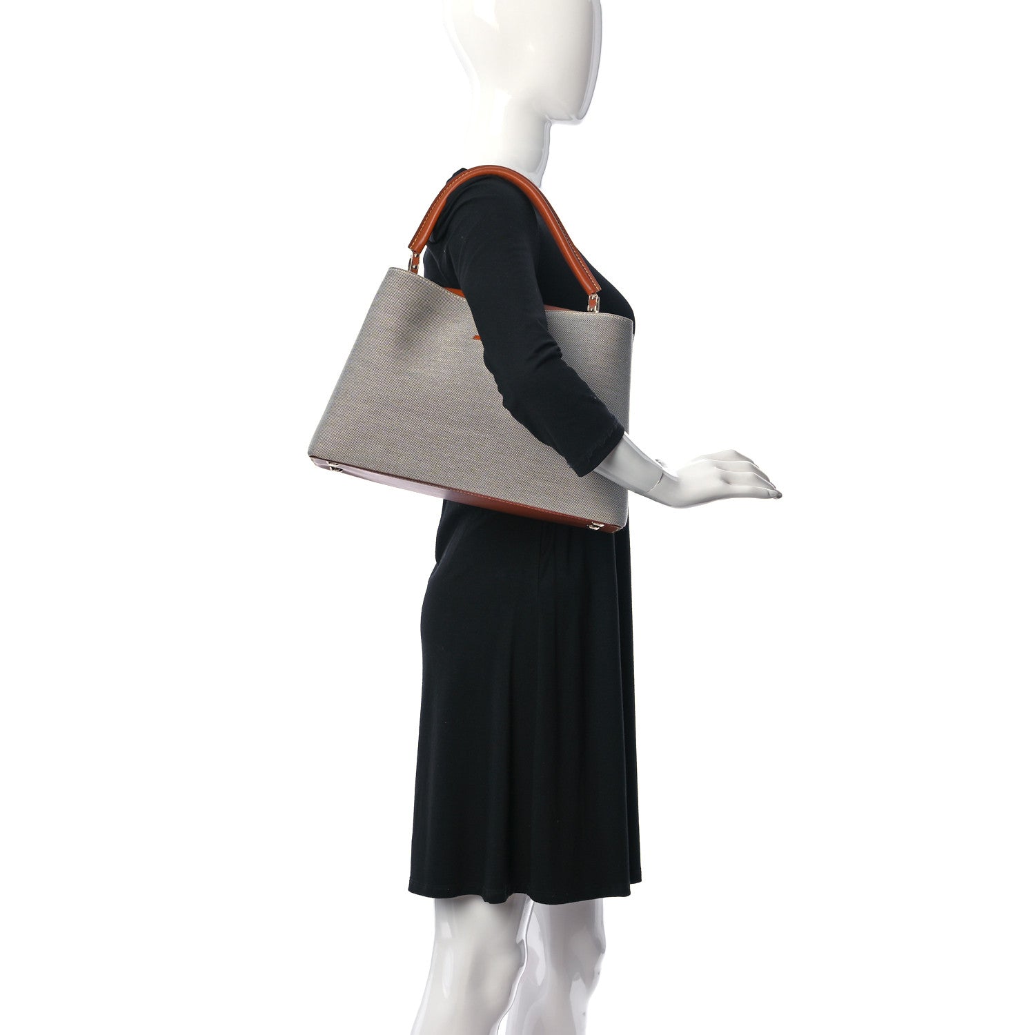 Louis Vuitton Toile Capucines MM Mateo 2 of 10