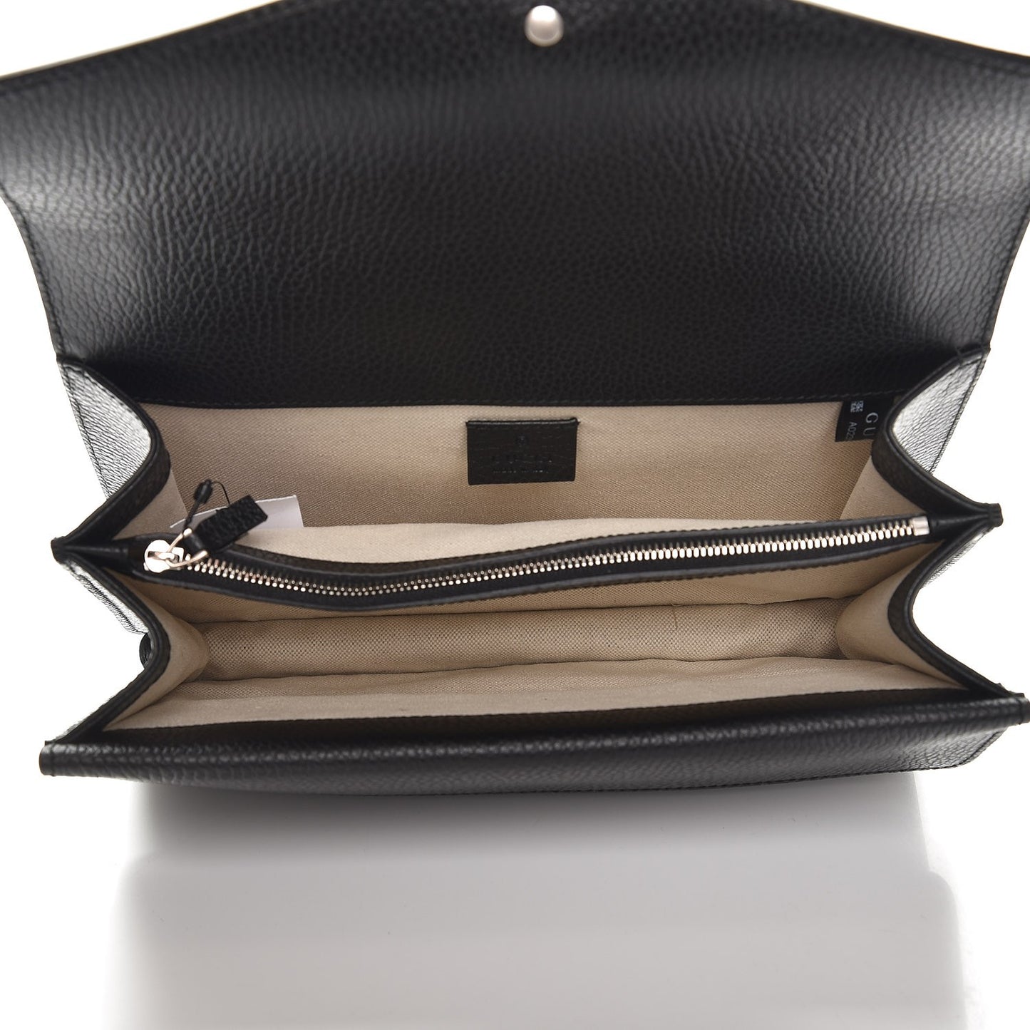 Pebbled Calfskin Small Dionysus Shoulder Bag Black