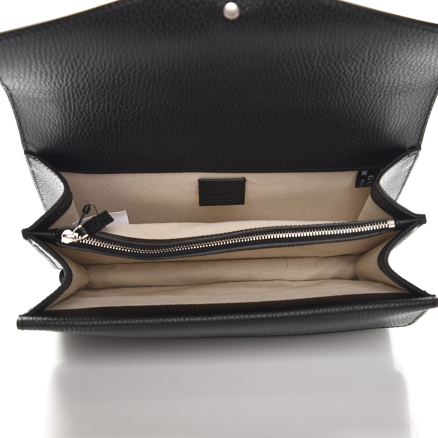 Gucci Pebbled Calfskin Small Dionysus Shoulder Bag Black 6 of 8