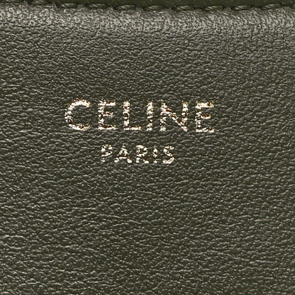 Celine Smooth Calfskin Medium Strap Ava Shoulder Bag Dark Olive 6 of 10