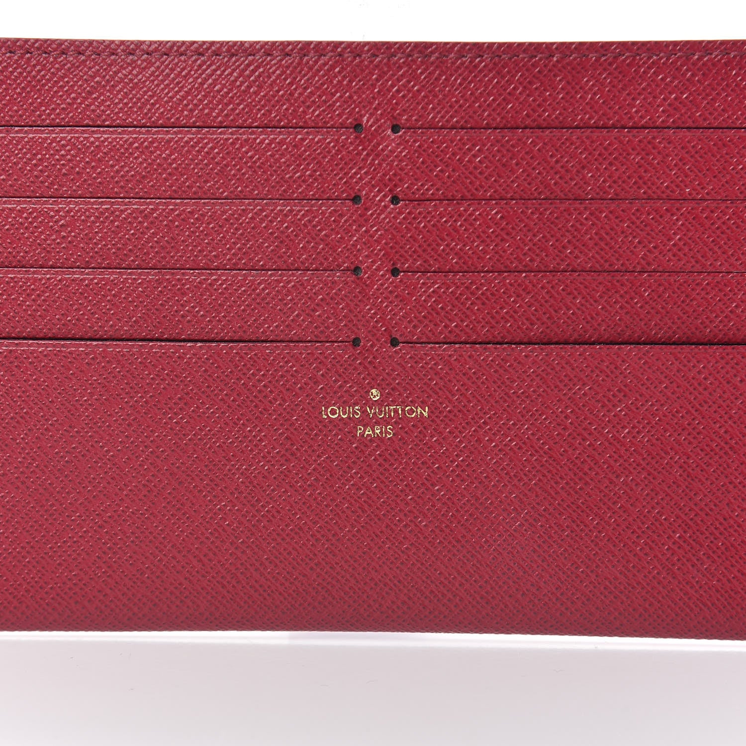 Louis Vuitton Calfskin Felicie Card Holder Insert Fuchsia 7 of 7