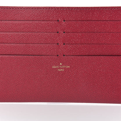 Louis Vuitton Calfskin Felicie Card Holder Insert Fuchsia 7 of 7