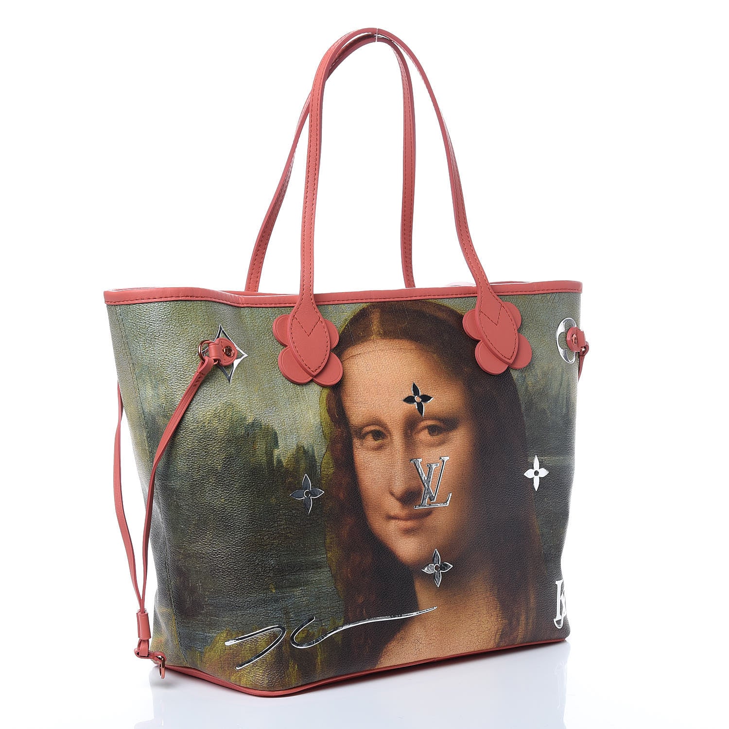 Louis Vuitton Masters Da Vinci Neverfull MM 4 of 13
