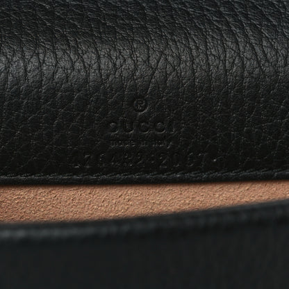 Gucci Calfskin Super Mini Dionysus Shoulder Bag Black 6 of 6