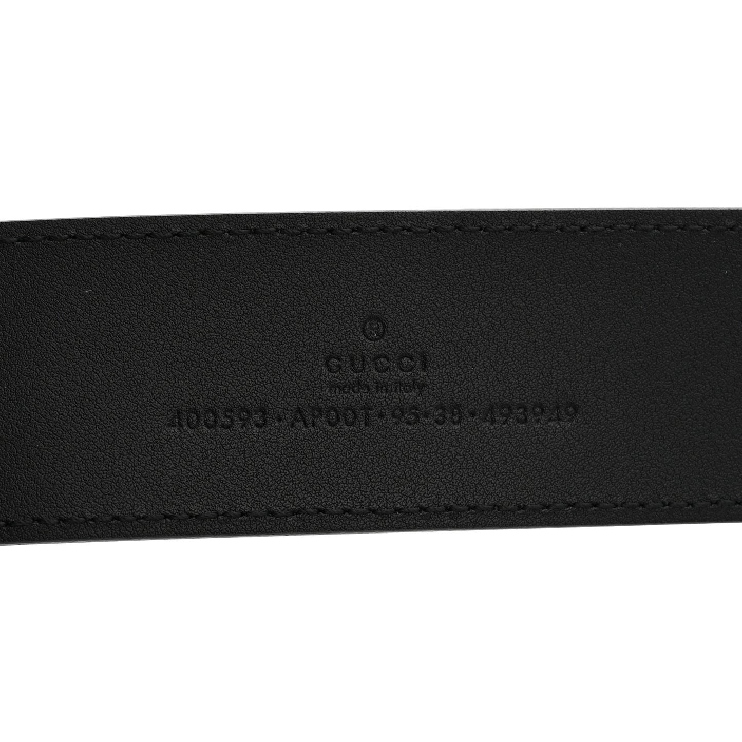 Calfskin Double G 40mm Belt 95 38 Black