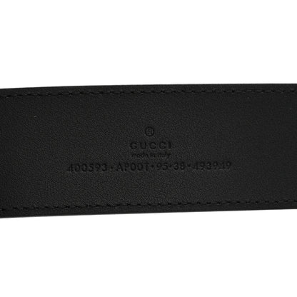 Gucci Calfskin Double G 40mm Belt 95 38 Black 5 of 6