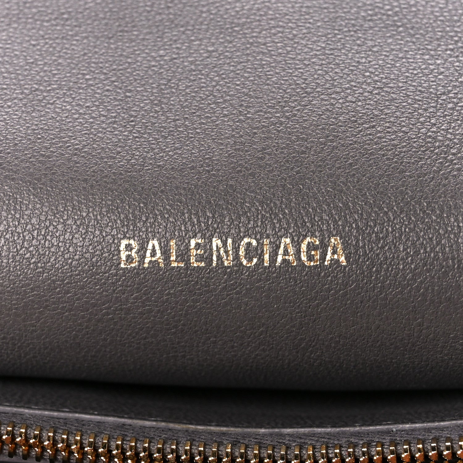 Balenciaga Crushed Calfskin Medium Crush Chain Bag Dark Grey 7 of 12