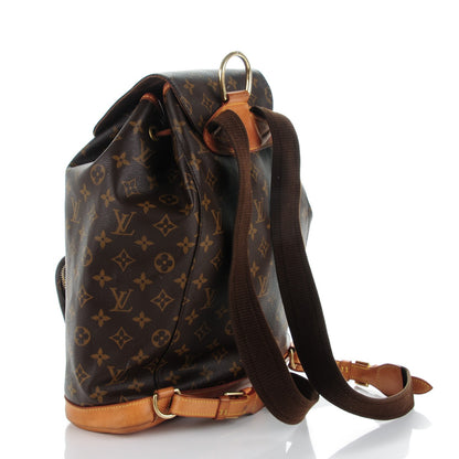 Louis Vuitton Monogram Montsouris GM Backpack 3 of 9