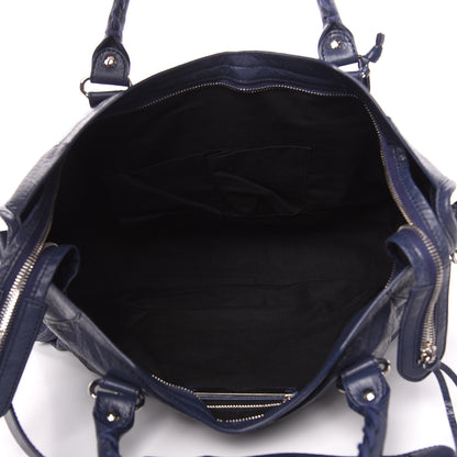 Balenciaga Agneau Classic Silver Hardware City Gris Chartreux 5 of 9