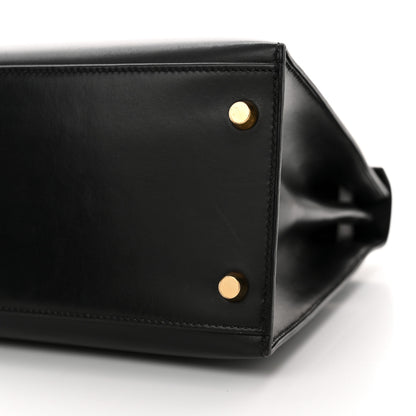 Hermes Box Kelly Sellier 28 Black 10 of 15