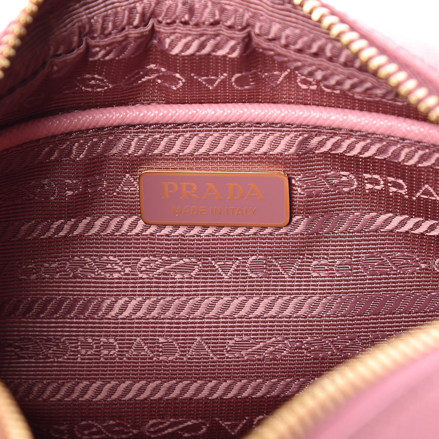 Prada Saffiano Mini Camera Crossbody Bag Petalo 6 of 8