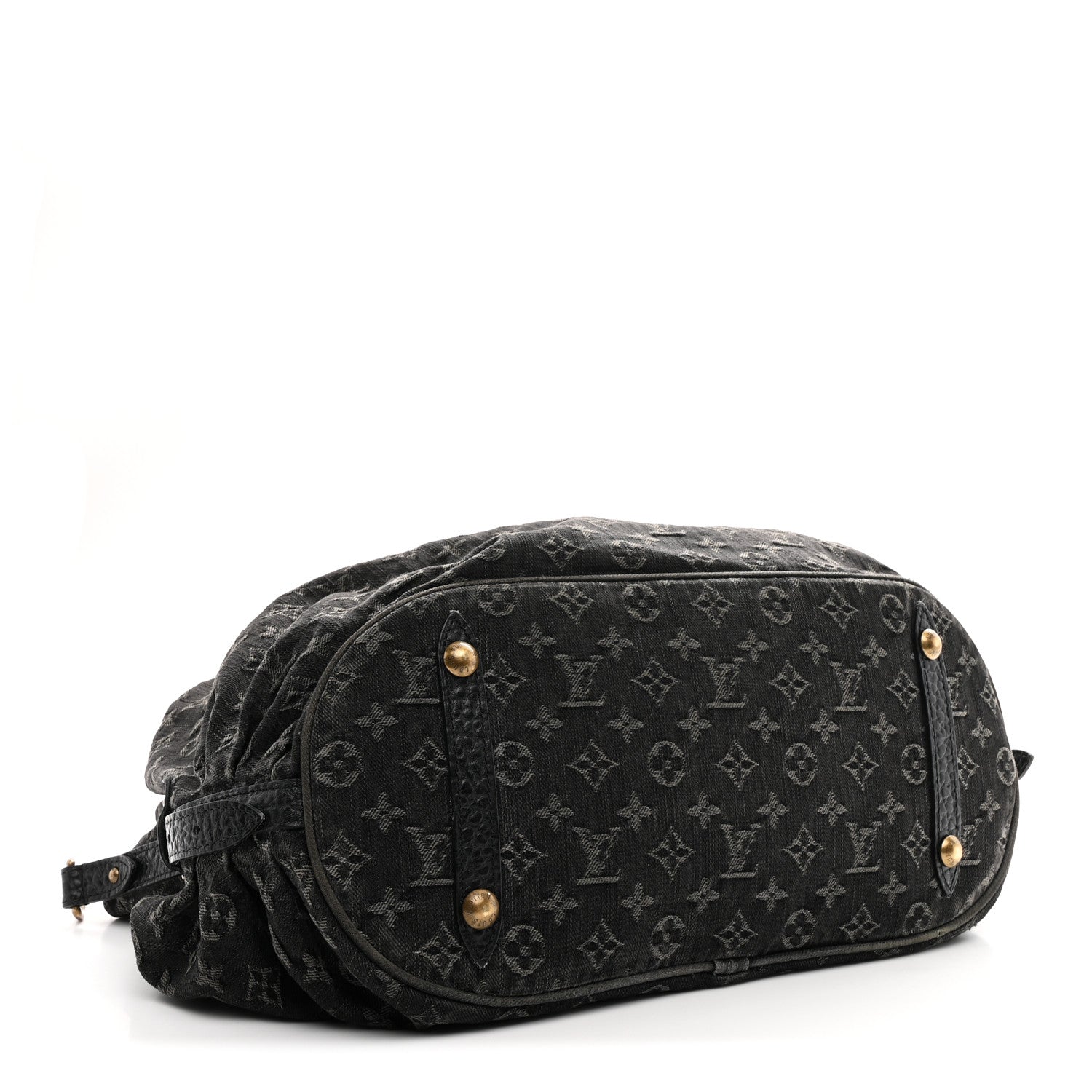 Louis Vuitton Denim Mahina XL Black 4 of 9