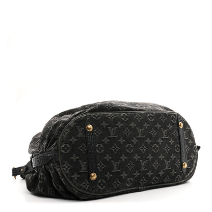 Louis Vuitton Denim Mahina XL Black 4 of 9