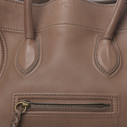 Celine Supple Calfskin Medium Phantom Luggage Taupe 8 of 12