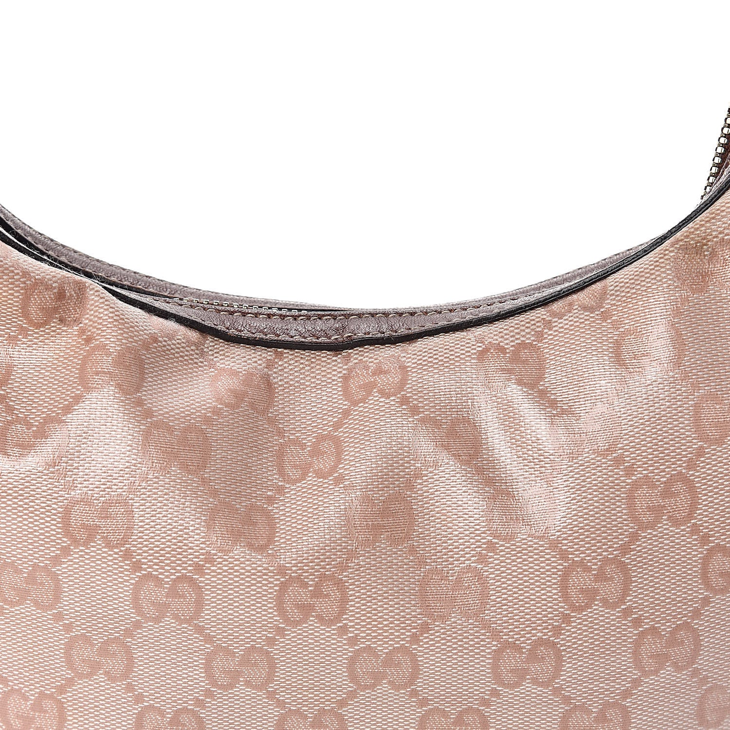Gucci Crystal Monogram Mini Duchessa Hobo Pink 8 of 10