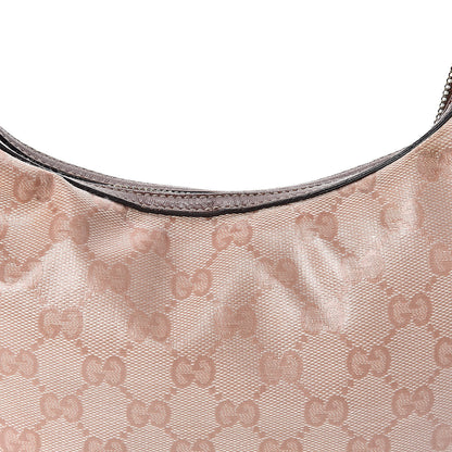 Gucci Crystal Monogram Mini Duchessa Hobo Pink 8 of 10