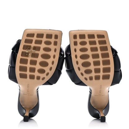 Bottega Veneta Nappa Maxi Intrecciato Lido Mule Sandals 39 Black 5 of 9