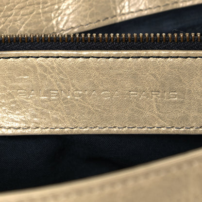 Balenciaga Agneau Classic Hardware Neo Folk Messenger Beige Latte 6 of 25