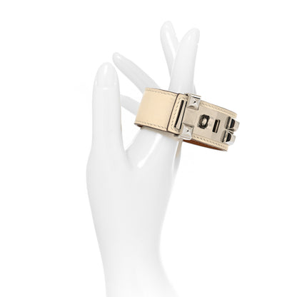 Hermes Swift Collier de Chien CDC 24 Bracelet T2 Nata 2 of 5