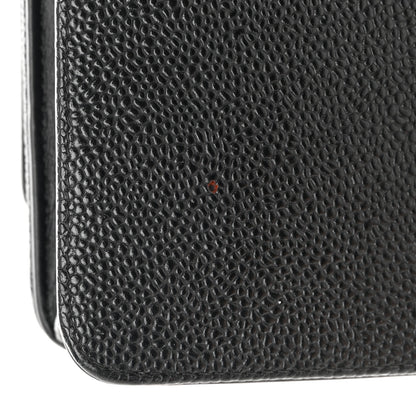Chanel Caviar Timeless CC Wallet on Chain WOC Black 9 of 17