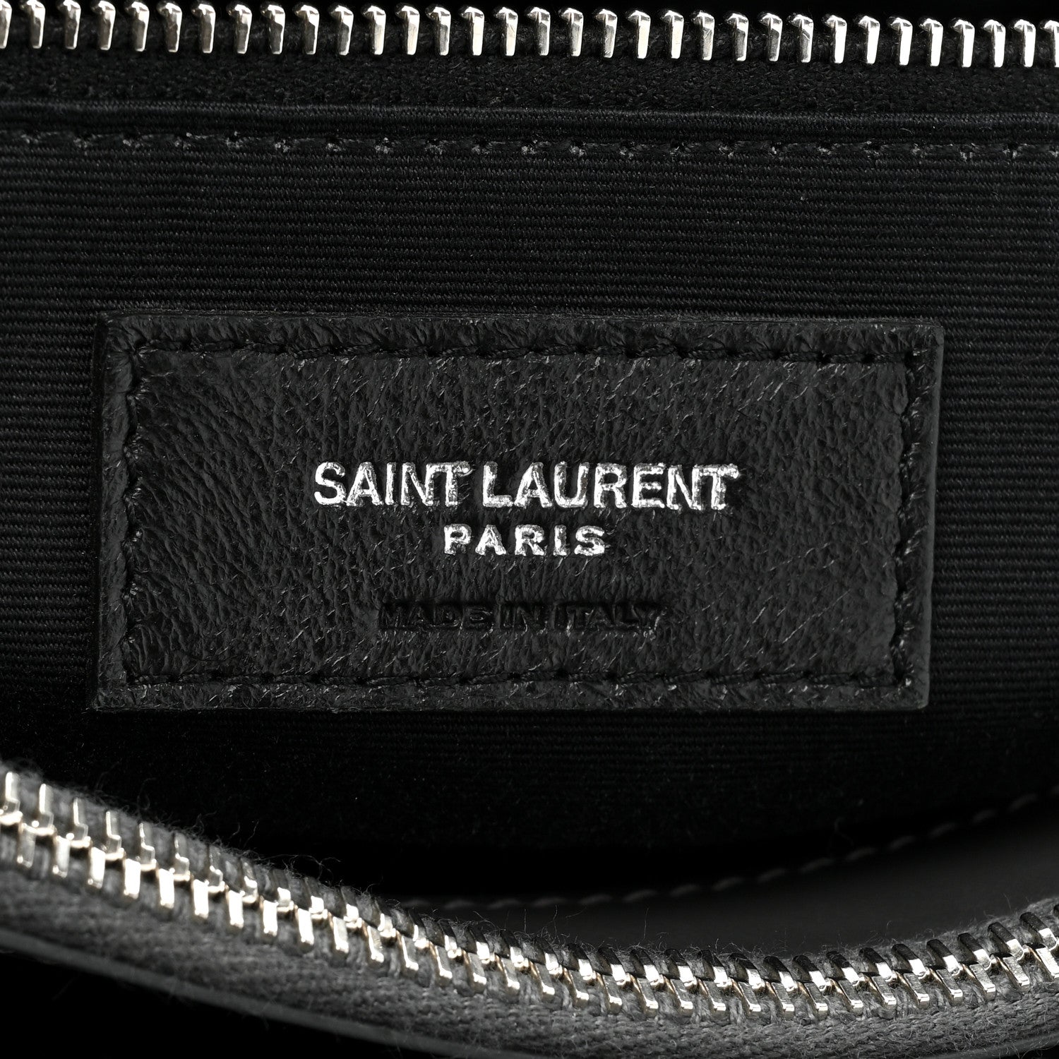 Saint Laurent Calfskin Y Quilted Monogram Large Loulou Shopper Storm 9 of 17