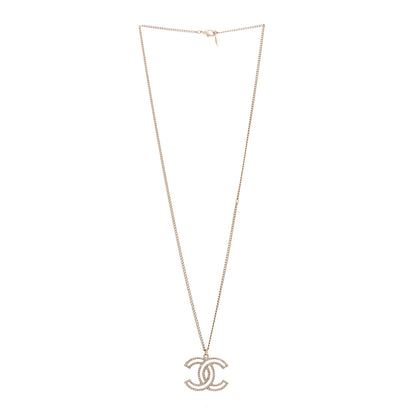 Chanel Crystal CC 100 Anniversary Necklace Gold 3 of 6