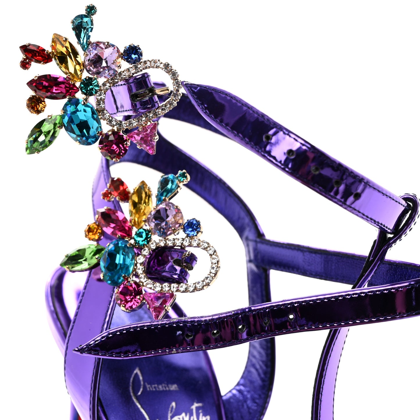 Specchio Lining Maravilla Joli 100 T-Strap Sandals 37 Elektra