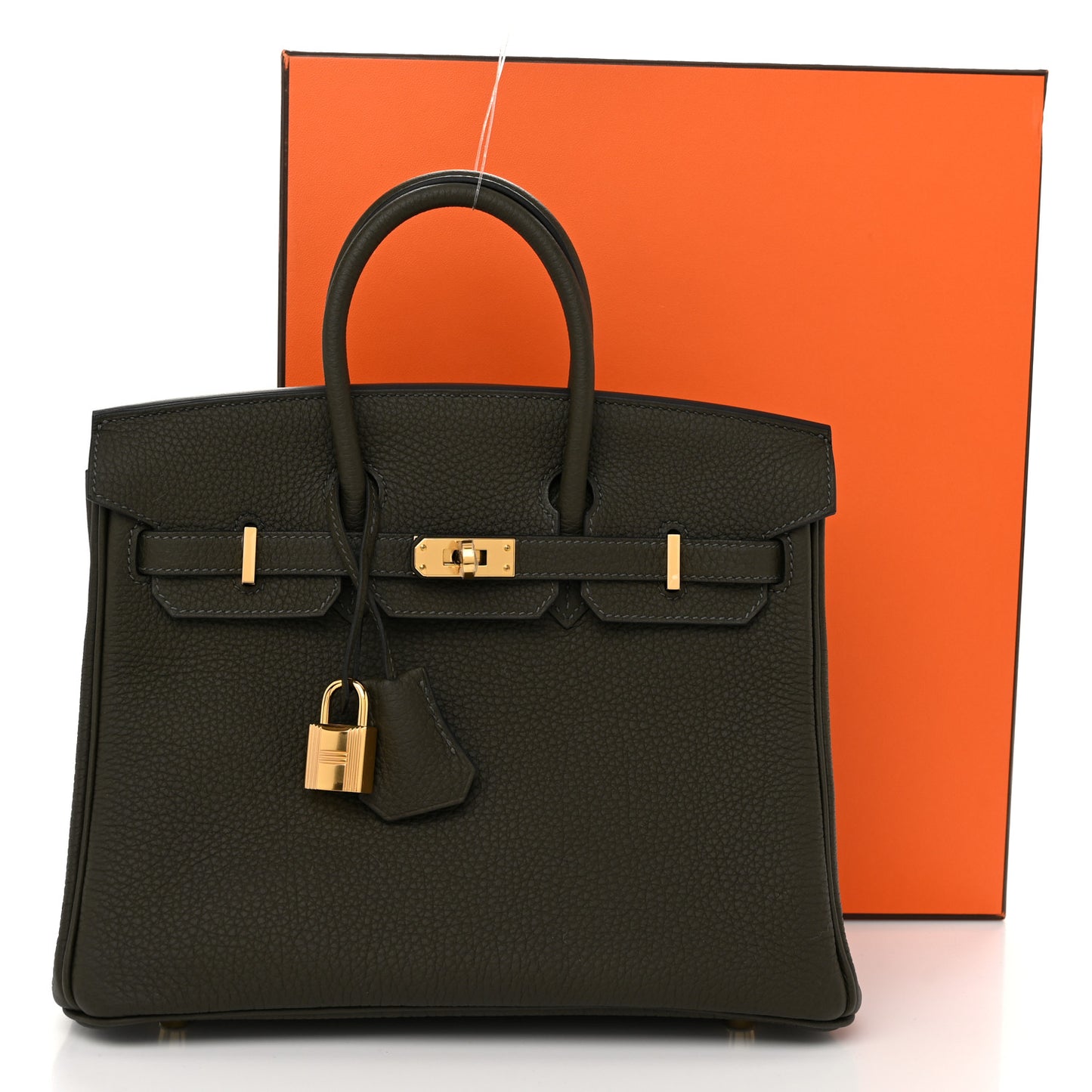 Togo Birkin 25 Vert De Gris