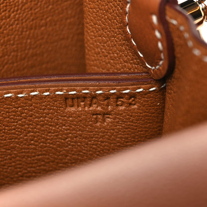 Hermes Evercolor Mini Sac Roulis Gold 7 of 10
