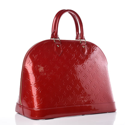 Louis Vuitton Vernis Alma GM Pomme D'Amour 3 of 9