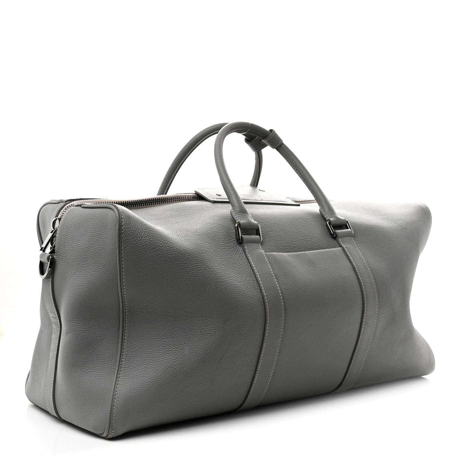 Christian Dior Calfskin Lingot 50 Bag Grey 1875777 – FASHIONPHILE