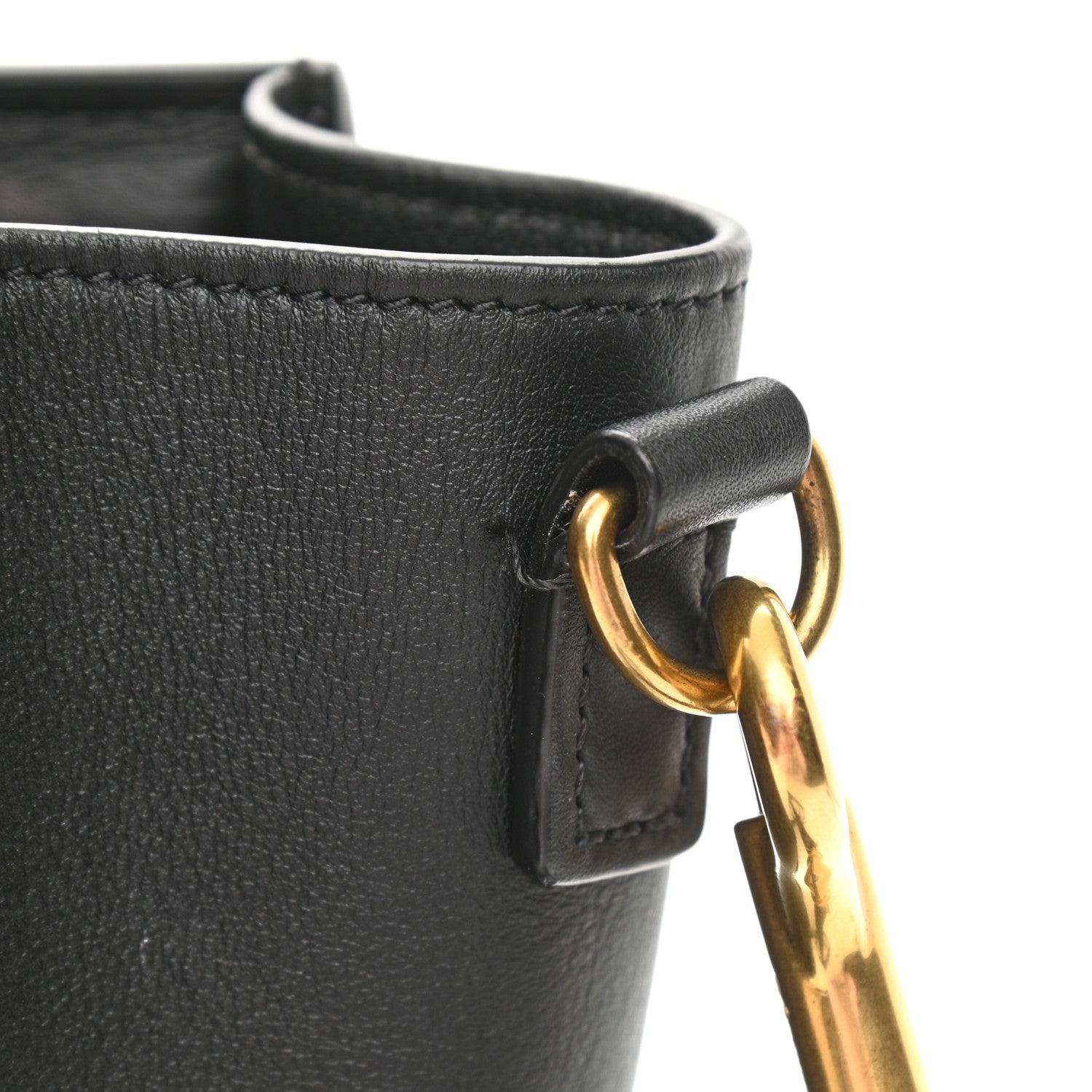 Celine Smooth Calfskin Nano Luggage Black 12 of 12