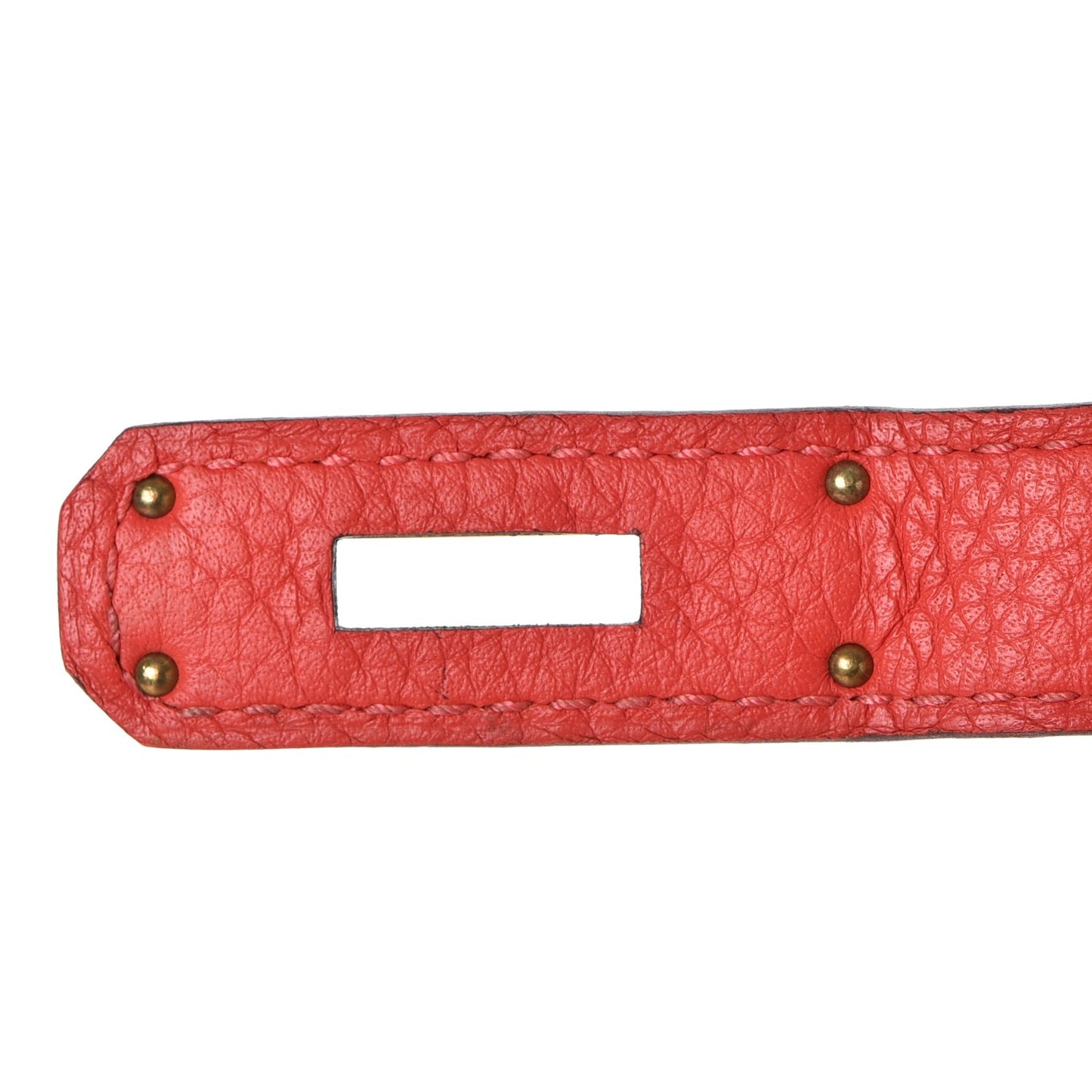 Togo Birkin 35 Rouge Pivoine