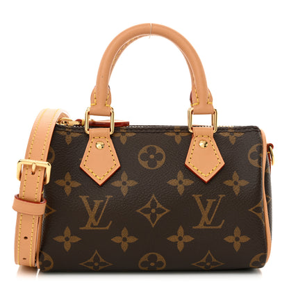 Louis Vuitton Monogram Nano Speedy Bandouliere 1 of 10