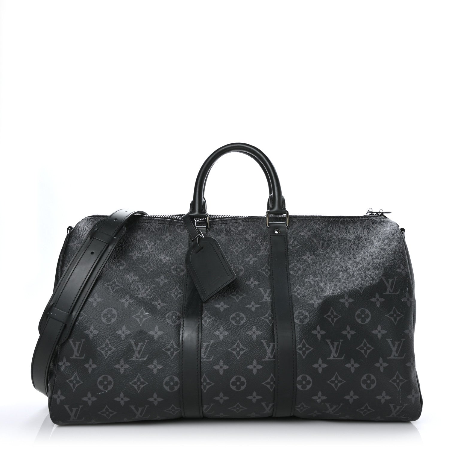 Louis Vuitton Monogram Eclipse Keepall Bandouliere 45 1 of 11